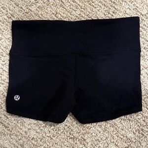 lululemon athletica Women's Black Athletic Shorts